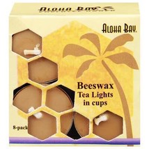 Aloha Bay - Beeswax Tea Light Candles - 8 Ct - $14.68