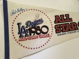 Bob Feller (d. 2010) Signed Autographed Vintage 1980 All-Star Game Pennant - £20.91 GBP