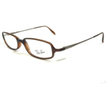 Ray-Ban Petite Eyeglasses Frames RB7004 2062 Brown Tortoise Thin Rim 48-... - $74.67