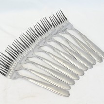 Oneida Peninsula Castle Jordan Laura Dinner Forks 7-5/8&quot; Stainless Lot o... - $24.49