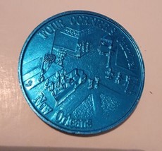 Vintage Mardi Gras Token Coin Four Corners Carnival New Orleans 1970 Sea... - $12.74