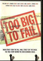 Too Big Too Fail (DVD, 2012) HBO Films PAUL Giamatti James Woods William Hurt - $12.60