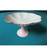 Lenox Footed Dish Pink And Ivory 4 1/2 X 7&quot; Diam [POTT6] ^^ - $86.64 CAD