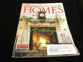 Romantic Homes Magazine January 2009 Home for the Holidays 47 Cozy Details - £9.39 GBP