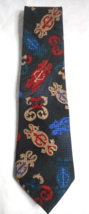 HENRY ALAN NECKWARE 100% Polyester Mens Necktie Colorful Geometric Print... - £10.20 GBP