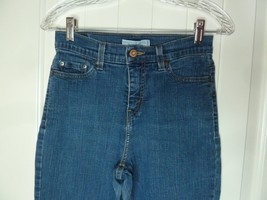 Levis 512 Jeans Size 6 sc Womens Perfectly Slimming Stretch Boot Cut Blu... - $18.69