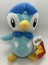 Pokémon 8&quot; PIPLUP Plush Jazwares Officially Licensed Stuffed Animal Toy NEW - £21.04 GBP