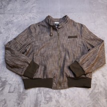 Lifestyle Attitude Larry Levine Jacket Mens XL Coat Brown Full Zip Up Ca... - $39.58