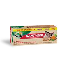 Zandu Dantveer, India&#39;s 1st Warrior Toothpaste with Irimedadi Oil, Scien... - $34.76