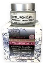 Dead Sea Collection Hyaluronic Acid Anti-Wrinkle Night Cream 1.69 fl oz (50 ml) - £8.20 GBP