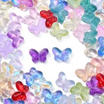 DanLingJewelry 100 pcs Random Color Glass Butterfly Beads for Jewelry Crafts - €3,15 DanLingJewelry 100 pcs Random Color Glass Butterfly Beads for Jewelry Crafts - €3,15 EUR