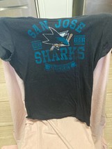 San Jose Sharks Woman Shirt Size M - £11.84 GBP