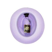 Men's Summer Spring Braid Straw style Hat by BRUNO CAPELO JULIAN JU906 Lavender image 2