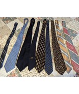 Lot of 9 Men&#39;s Ties, Different brands, good condition - $9.89