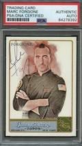 2011 Topps Allen &amp; Ginter #11 Marc Forgione Signed Card PSA Slabbed Auto Restaur - £53.01 GBP