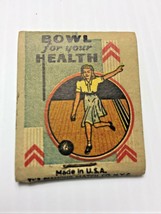 VINTAGE 1950’s DEENS AIR CASTLE ~ MATCHBOOK Women’s  BOWLING, Rolla, Mis... - $17.72