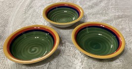 Set of 3 Alco Industries Swirl Cereal Soup Bowls 6.75” - $17.54
