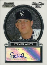 2005 Bowman Sterling Steven White SW Yankees - £2.79 GBP