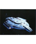 Star Trek Deep Space Nine U.S.S Defiant Ship Postcard S6 #12 German 1997... - £2.36 GBP