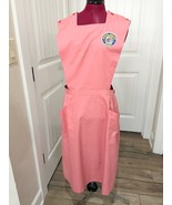 Vintage Angelica Hospital Auxiliary Member Uniform Dress sz 40 Candy Str... - $33.00