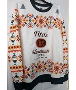 Titos Vodka Ugly Christmas Holiday Sweater Sweatshirt -Size XL - £27.48 GBP