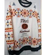 Titos Vodka Ugly Christmas Holiday Sweater Sweatshirt -Size XL - $34.95