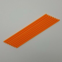 8 K&#39;nex Rigid Rod 190mm Fluorescent Orange 91955 Replacement Coaster Par... - £4.07 GBP
