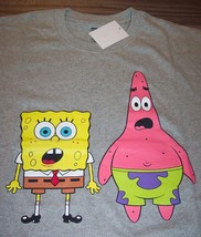 Nickelodeon Spongebob Squarepants &amp; Patrick T-Shirt Mens Large New w/ Tag - £14.80 GBP