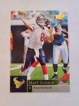 Matt Schaub 2009 Upper Deck #82 - £1.08 GBP