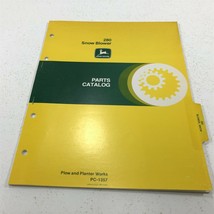 Genuine John Deere 280 Snow Blower Parts Catalog PC-1357 Dealer 1980 - £29.89 GBP