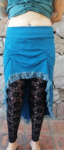 Psy Trance Skirt Festival Pixie Goa Punk Fairy Steampunk Hippy Gypsy Boho Medium - £27.82 GBP