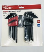 Brand New Sealed Hyper Tough Heavy Duty 26 Piece Ball End Hex Key Set Tools - $9.99