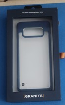 Genuine Granite Fitted Protective Case for Samsung Galaxy Note 8 - Clear / Blue - £8.60 GBP