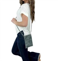 The Chic Bag boho chic crossbody purse satchel in Grey - size One Size - £24.39 GBP