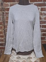 Talbots Heather Gray Cotton Tee - $20.00