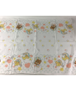 Riegal Teddy Beddy Bear Crib Baby Receiving Blanket Bedding Moon Stars V... - £31.12 GBP