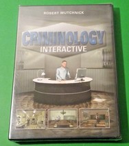 Criminology Interactive DVD ROM by Mutchnick 2008 (For Win 2000 &amp; up or Mac OSX) - $27.99