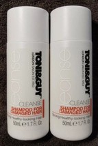 Toni &amp; Guy  (2) Travel Size CLEANSE Shampoo for Damaged Hair Bottles/1.7... - £8.01 GBP