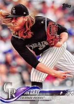 2018 Topps #9 Jon Gray NM-MT Rockies - $1.67