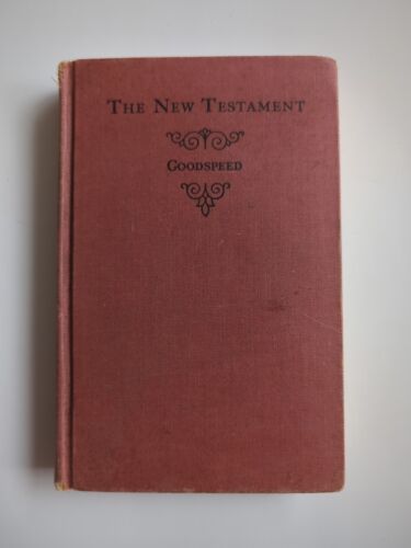 Primary image for Edgar J. Goodspeed THE STORY OF THE NEW TESTAMENT 13th Printing June 1934 HC Vtg