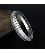 Indian  Excellent gifting Real Solid Silver Men&#39;s Bangle Bracelet - €112,81 EUR+