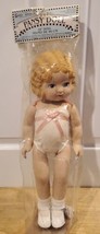 1998 Daisy Kingdom Pansy Doll 18” Light Skin Blonde Hair Blue Eyes - Sealed Pkg - £22.99 GBP