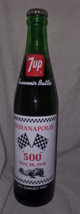 7Up 1978 Indianapolis 500 Race Drivers Souvenir Bottle 16 Oz Full Unopened - $42.06