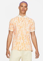 Nike CU9541-714 The Polo Golf Tee Dri-Fit Pale Orange / White ( S ) - $128.67