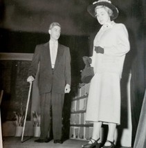 1954 Real Photo The Florist Shop Play Theater Pennsylvania Union Officer... - $54.84 CAD