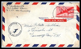 1945 US NAVY Cover - Censored, to Farmington, NH X16 - $2.96