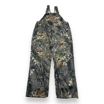 Vintage Mossy Oak Bib Overalls Mens XL Break Up Camo Made in USA Hunting... - £78.29 GBP
