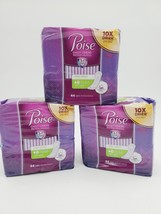 Lot Of 3 Poise Daily Liners Long Length Very Light Absorbency 44 Liners ... - $401.51 MXN