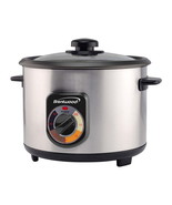 Brentwood Stainless Steel Crunchy Persian Rice Cooker (16 Cups Cooked 50... - $74.61 CAD