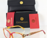 Brand New Authentic COCO SONG Eyeglasses Electric Lady Col 4 54mm CV092 - $128.69